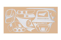 Iveco Daily 2014- Caches de Tableau de Bord Aluminium photo 1