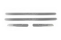 Fiat Linea 2006-2018 Seuils de porte OmsaLine (4 pcs, inox) photo 2