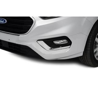 Caches de Phares Antibrouillard 2018+ (2 pcs, Inox) Ford Custom 2013-2022 photo 1