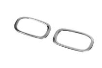 Jeep Renegade 2014- Entourages chromes de reflecteurs de pare-chocs arriere OmsaLine (2 pcs, inox) photo 2