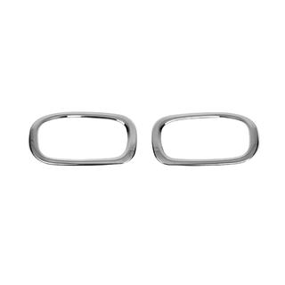 Entourages chromes de reflecteurs de pare-chocs arriere OmsaLine (2 pcs, inox) Jeep Renegade 2014- photo 1