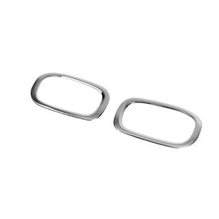 Entourages chromes de reflecteurs de pare-chocs arriere OmsaLine (2 pcs, inox) Jeep Renegade 2014- photo 2