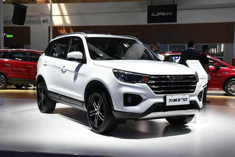 Revue urban crossover Lifan X70