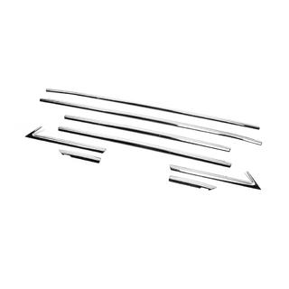 Baguettes de vitres inférieures inox (8 pcs) Opel Crossland X 2017-2024 photo 3