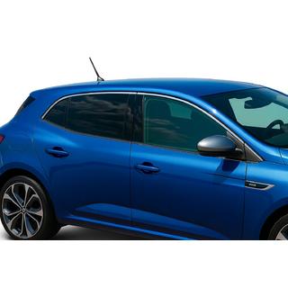 Encadrement supérieur de vitres (HB, 6 pcs, inox) Renault Megane IV 2016-2025 photo 1