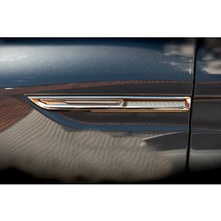 Couvre-Clignotants Chromés 2016-2020 (2 pcs, Inox) Renault Megane IV 2016-2025 photo 2