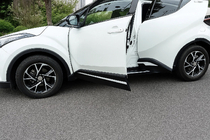 Toyota C-HR 2016-2023 Moulures de porte OmsaLine (4 pcs, inox) photo 3