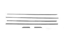 Volkswagen Jetta 2011-2018 Baguettes de fenêtre inférieures inox (6 pcs) Carmos - Acier Inoxydable Turc photo 8