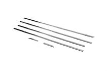 Volkswagen Jetta 2011-2018 Baguettes de fenêtre inférieures inox (6 pcs) Carmos - Acier Inoxydable Turc photo 9