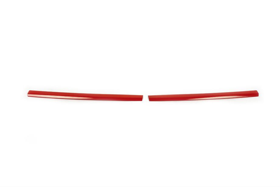Volkswagen T6 2015-2024 Couvre-calandre supérieurs 2015-2019 (2 pcs, rouges) Photo 2