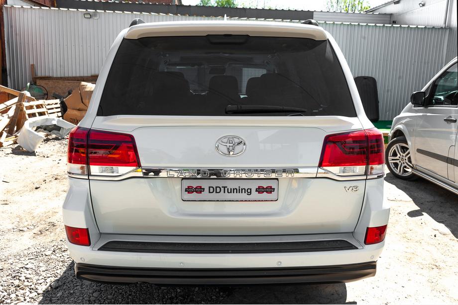 Toyota Land Cruiser 200 2007-2021 Becquet arrière WALD (inférieur, 2016-2021) Blanc Photo 17