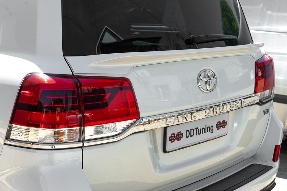 Toyota Land Cruiser 200 2007-2021 Becquet arrière WALD (inférieur, 2016-2021) Blanc Image