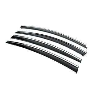 Déflecteurs de vitres avec moulure chromée (4 pcs, Niken) Hyundai Elantra (AD) 2015-2020 photo 4