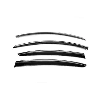 Déflecteurs de Vitres avec Moulure Chromée SD (4 pcs, Niken) photo 2