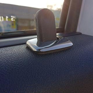 Couvre-boutons intérieurs (4 pcs, inox) Dacia Duster 2008-2018 photo 2
