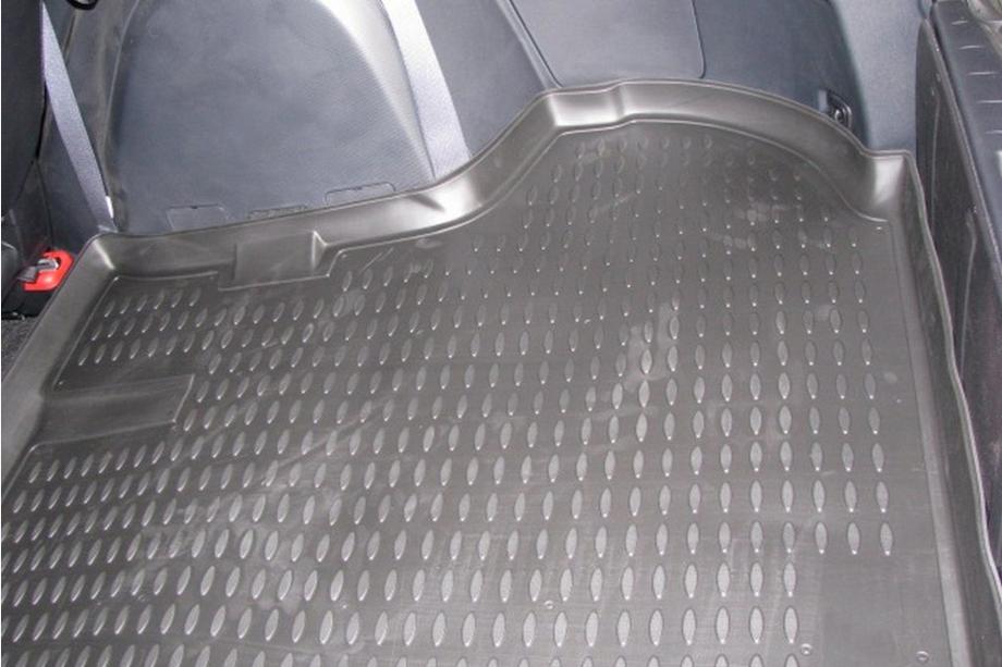 Citroen C-Crosser 2007-2013 Tapis de coffre en caoutchouc (Novline) avec caisson de basses pour crossover (2007↗) Photo 3