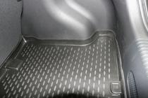 Hyundai Accent 2011-2017 Tapis de coffre en caoutchouc (Novline) HB photo 2
