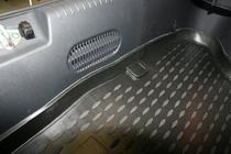 Hyundai Accent 2011-2017 Tapis de coffre en caoutchouc (Novline) HB photo 3