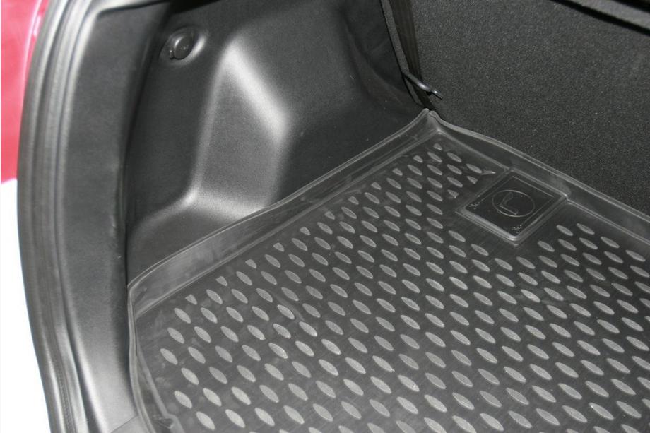 Kia Venga 2010-2019 Tapis de coffre (supérieur) en caoutchouc (Novline) HB Photo 4