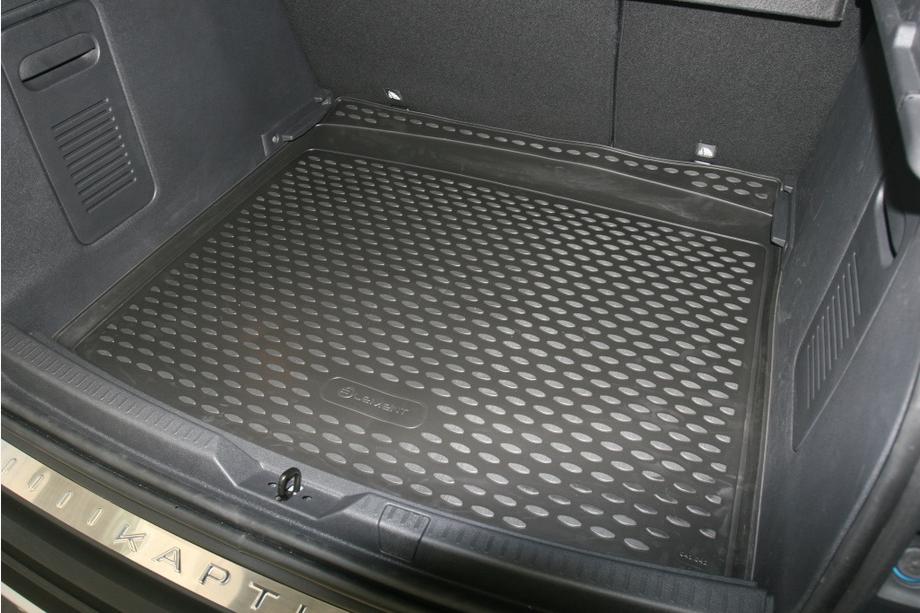 Renault Captur 2013-2019 Tapis de coffre (Novline) 2WD (pour versions sans double plancher) Photo 3