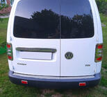 Volkswagen Caddy 2004-2010 Caches Feux Arrière Chromés V2 (2 pcs, Inox) Carmos - Acier Inoxydable Turc photo 4