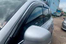 Volvo XC90 2015- Déflecteurs de vitres avec bande chromée (4 pcs, HIC) photo 2