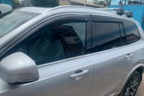 Volvo XC90 2015- Déflecteurs de vitres avec bande chromée (4 pcs, HIC) photo 5