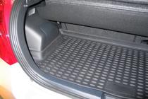 Toyota Yaris 2006-2011 Tapis de coffre en caoutchouc (Novline) HB photo 2