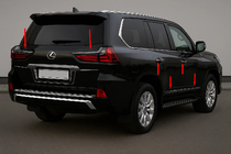 Lexus LX570/450d 2008-2022 Kit carrosserie BlackEdition (pour TRD 2016+) photo 2