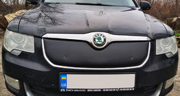 Skoda Superb 2009-2015 Cache calandre hiver (Supérieur, 2008-2013) photo 1