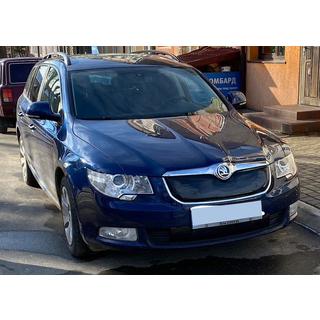 Cache calandre hiver (Supérieur, 2008-2013) Skoda Superb 2009-2015 photo 4