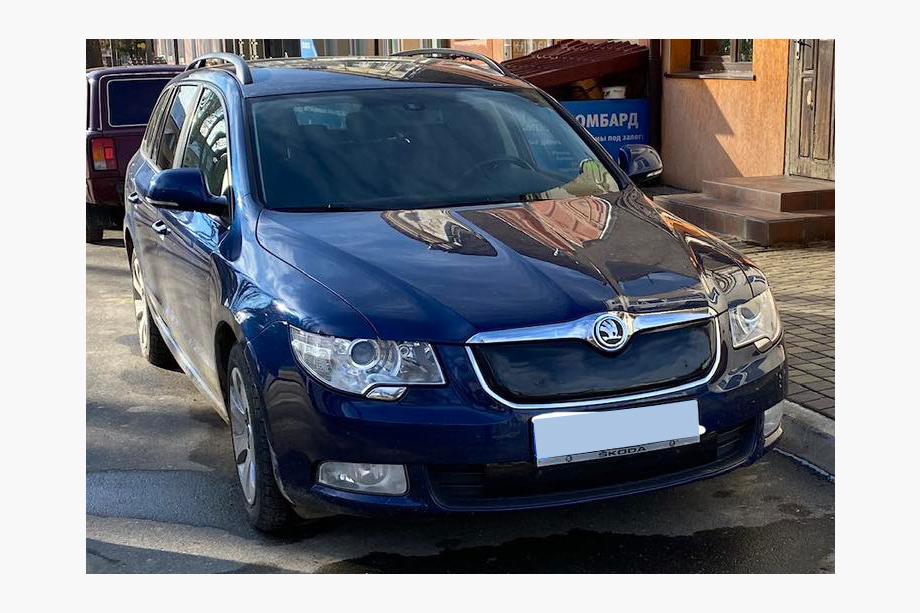 Skoda Superb 2009-2015 Cache calandre hiver (Supérieur, 2008-2013) Photo 4