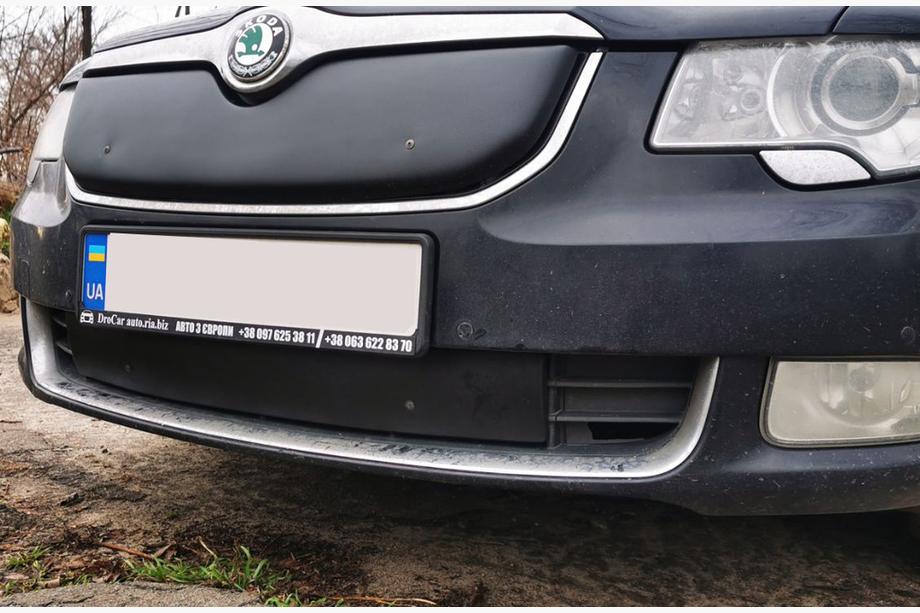 Skoda Superb 2009-2015 Cache calandre hiver (Supérieur, 2008-2013) Photo 2