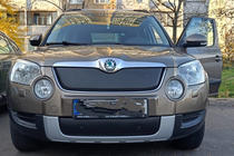 Skoda Yeti 2009-2017 Cache calandre hiver (inférieur, 2009-2013) photo 6