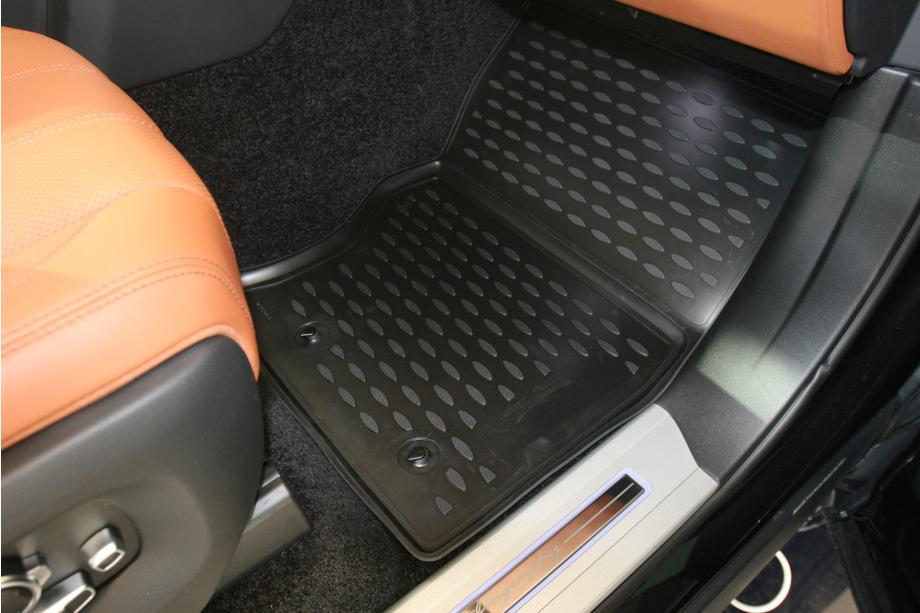 Range Rover IV L405 2013-2021 Tapis de sol en caoutchouc 3D pour interieur (4 pcs, Novline) Variante 1 Photo 3