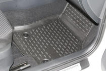 Skoda Octavia III A7 2013-2019 Tapis de sol en caoutchouc 3D pour habitacle (4 pcs, Novline) Active, Ambition, Style photo 3