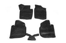 Skoda Rapid 2012-2019 Tapis de sol en caoutchouc 3D pour habitacle (4 pcs, Novline) photo 2