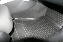 Audi A4 B8 2007-2015 Tapis de sol caoutchouc interieur (4 pcs, Novline) Boite automatique photo 4