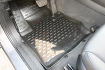 BMW X3 F25 2011-2018 Tapis de sol en caoutchouc (4 pcs, Novline) photo 2
