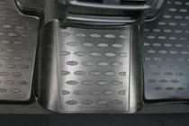 BMW X3 F25 2011-2018 Tapis de sol en caoutchouc (4 pcs, Novline) photo 5