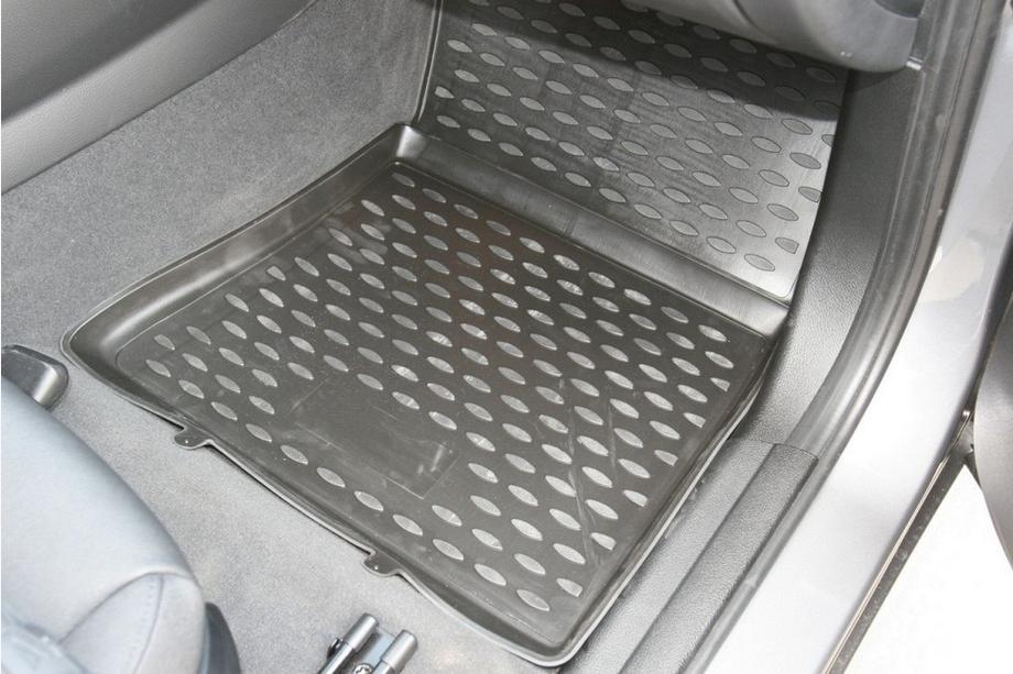 BMW X3 F25 2011-2018 Tapis de sol en caoutchouc (4 pcs, Novline) Photo 4