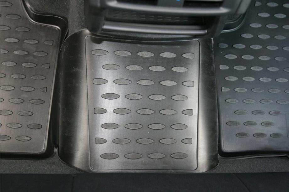 BMW X3 F25 2011-2018 Tapis de sol en caoutchouc (4 pcs, Novline) Photo 5