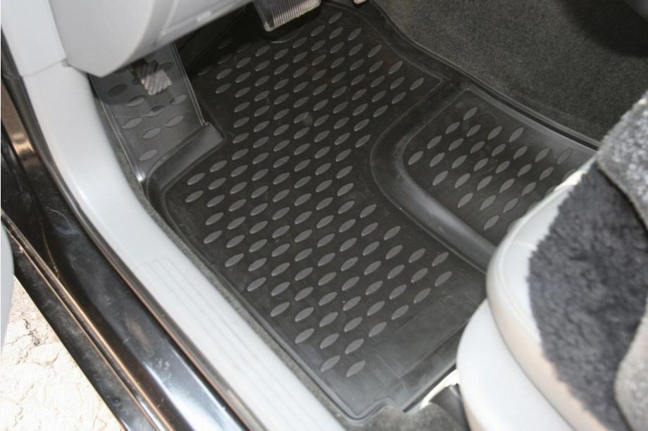 Chrysler C300 2004-2011 Tapis de sol en caoutchouc (4 pcs, Novline) 2WD Photo 2
