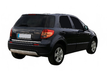 Fiat Sedici 2006-2014 Baguette de coffre inox photo 2