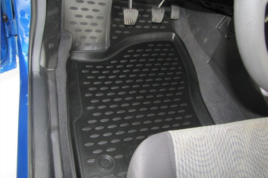 Daewoo Nexia 1995-2016 (2008↗) Tapis de sol en caoutchouc (4 pcs, Novline) Variante 2 Photo 2