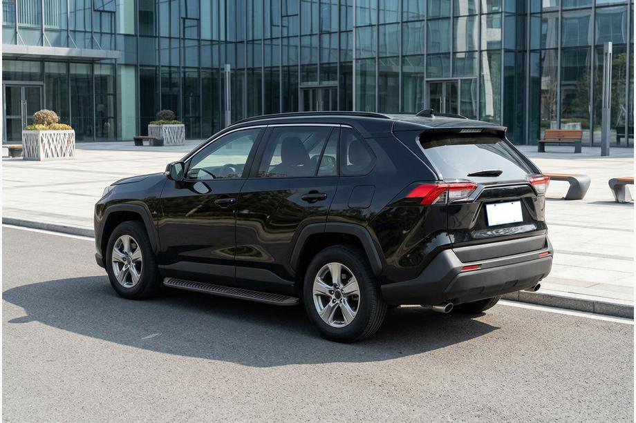 Toyota Rav 4 2019–2025 Marchepieds Latéraux Tayga Black (2 pcs, Aluminium) Image