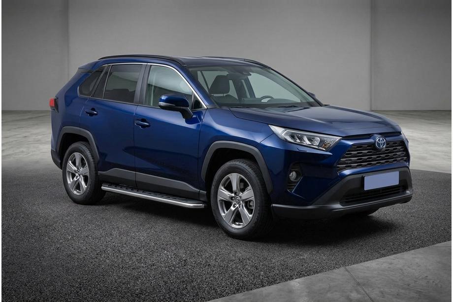 Toyota Rav 4 2019–2025 Marchepieds Latéraux Maydos V1 (2 pcs, Aluminium) Image