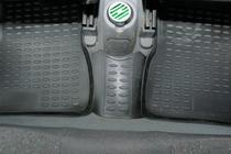 Hyundai Accent 2000-2006 Tapis de sol en caoutchouc (4 pcs, Novline) photo 4