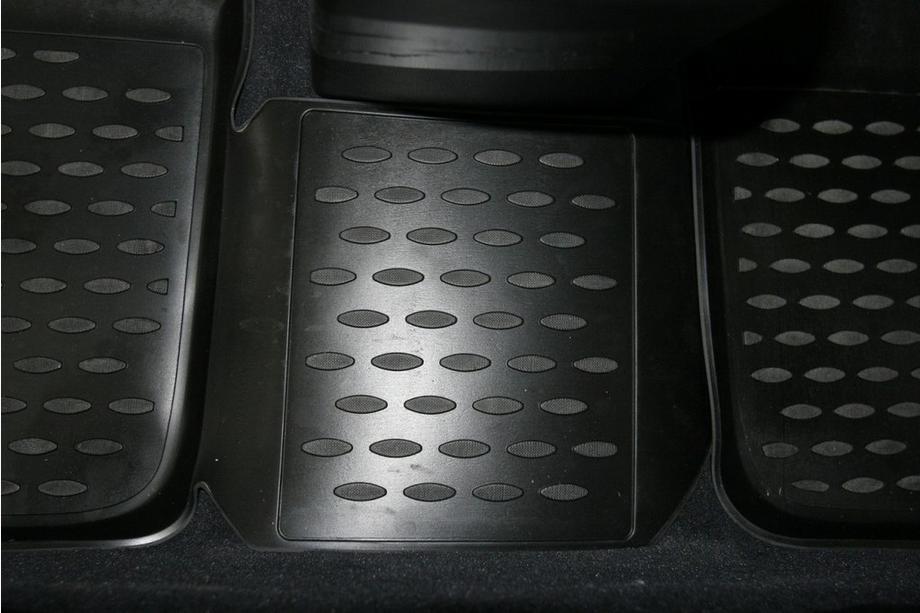 Hyundai Elantra (HD) 2006-2011 Tapis de sol en caoutchouc (4 pcs, Novline) Photo 4
