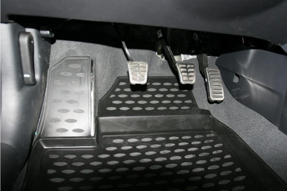 Kia Cerato 2 2010-2013 Tapis de sol en caoutchouc habitacle (4 pcs, Novline) Koup Photo 2